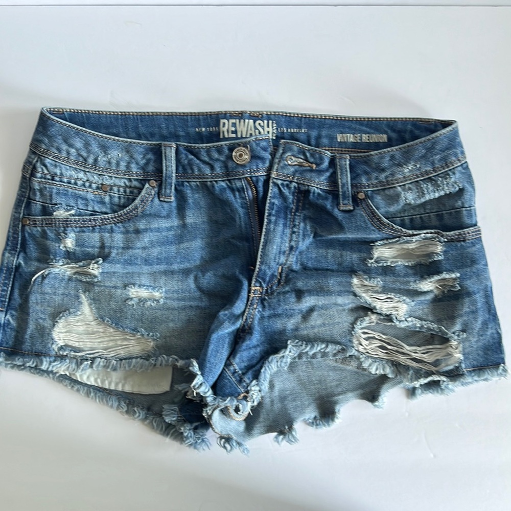Distressed denim shorts size 29